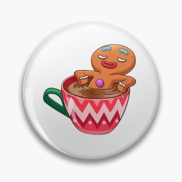 Item preview, Gingerbread cookie in a mug designed and sold by CraftyLifeA.