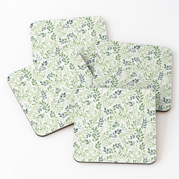 Item preview, Green Leaves 12 designed and sold by mimdigital.