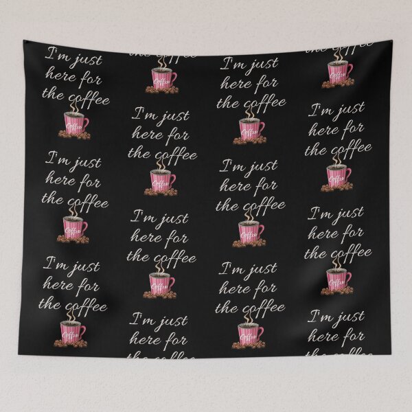 Item preview, Just Here for Coffee designed and sold by Daria-Shop.