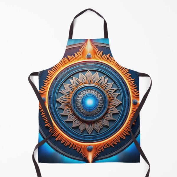 Item preview, Energetic Sunburst Mandala Design designed and sold by SpiritualManda.
