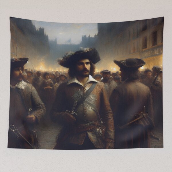 Item preview,  The Three Musketeers  designed and sold by ClassicRetroism.