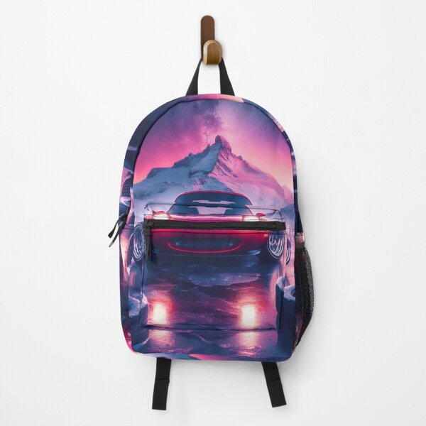Item preview, Miata in night winter scenery designed and sold by NeoSharrow.