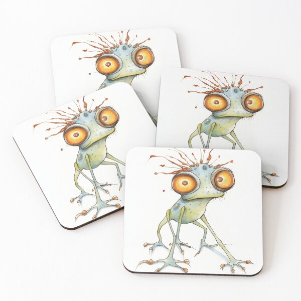 Item preview, Dadaistic Art,Creative Child's Drawing - Frog designed and sold by marrychou.