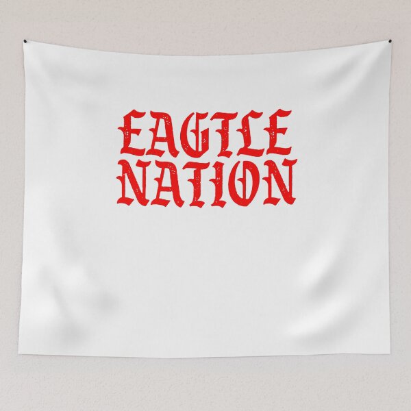 Item preview, Retro Eagle Nation - American - Red and White  designed and sold by jessicaleah15.
