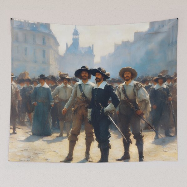 Item preview, The Three Musketeers  designed and sold by ClassicRetroism.