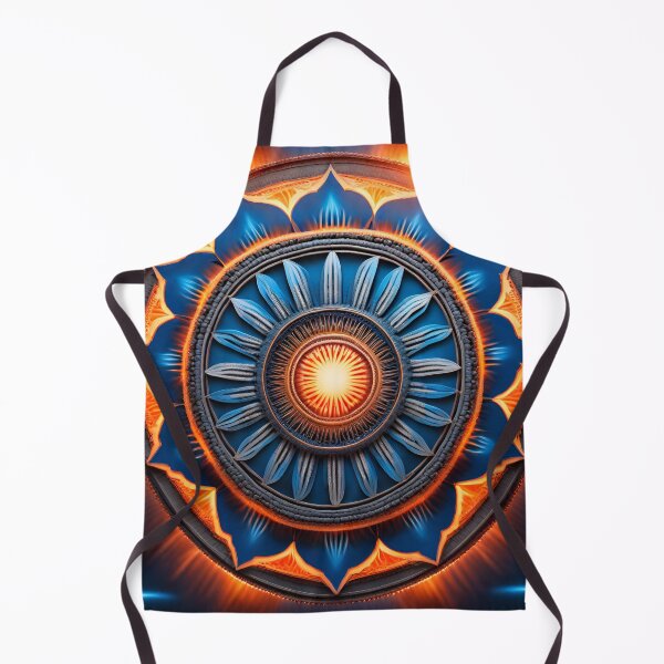 Aperçu de l'œuvre Énergie vibrante de mandala de rayon de soleil créée et vendue par SpiritualManda.