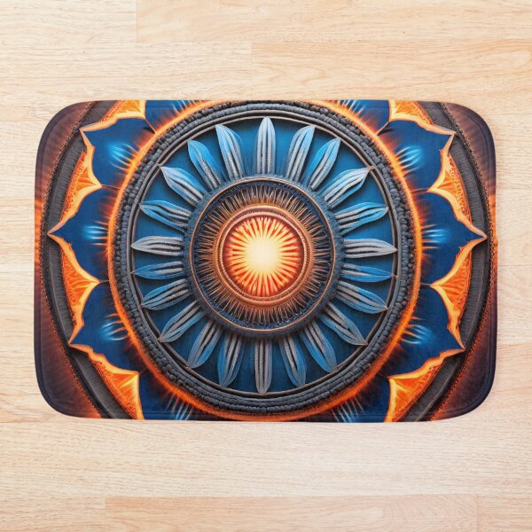 Item preview, Vibrant Sunburst Mandala Energy designed and sold by SpiritualManda.