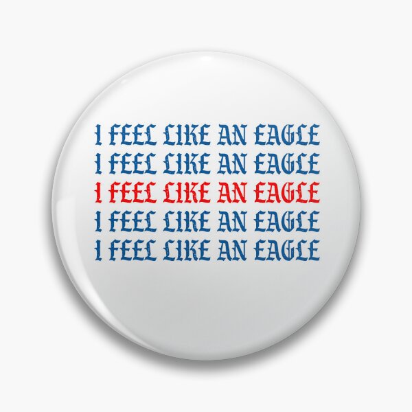Item preview, I feel like an eagle - alternating red and blue - designed and sold by jessicaleah15.