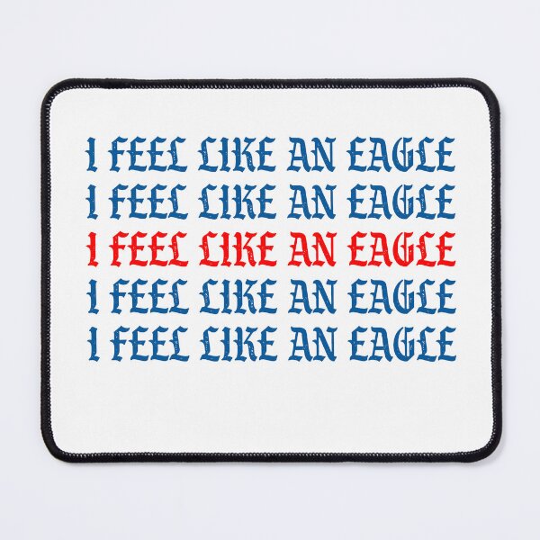 Item preview, I feel like an eagle - alternating red and blue - designed and sold by jessicaleah15.