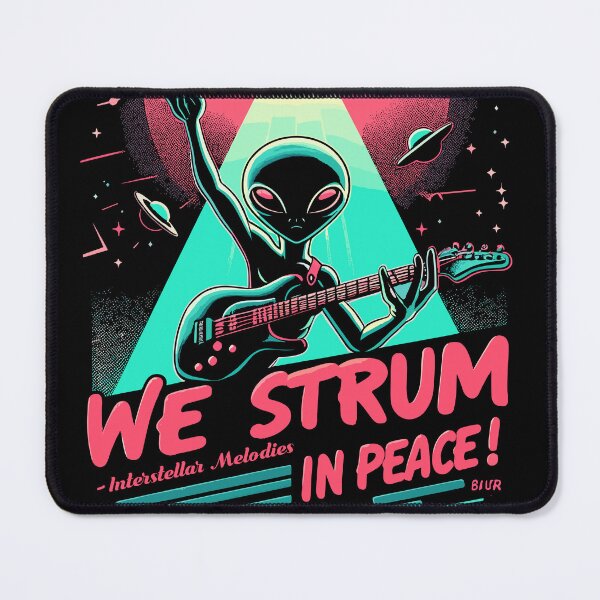 Item preview, We Strum in Peace! designed and sold by RafaelLima7.