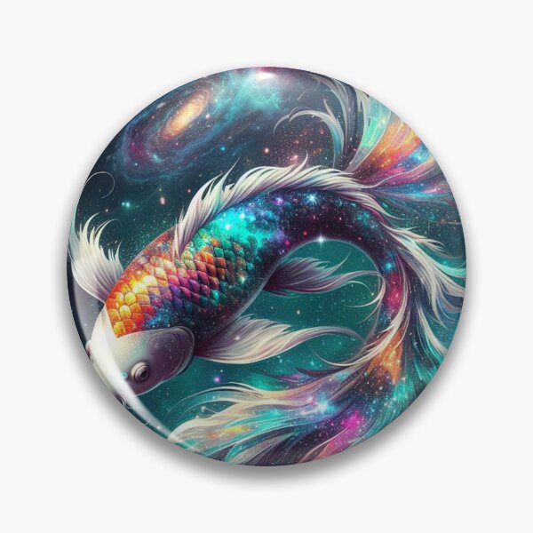 Item preview, Cosmic koi fish designed and sold by Booksshack.