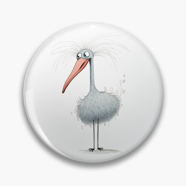 Item preview, Dadaistic Art,Creative Child's Drawing - Flamingo designed and sold by marrychou.