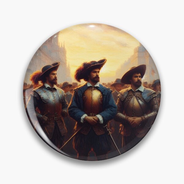 Item preview, The Three Musketeers designed and sold by ClassicRetroism.