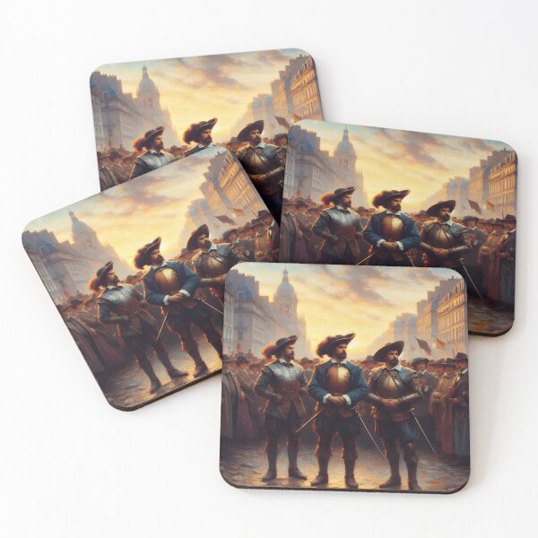 Item preview, The Three Musketeers  designed and sold by ClassicRetroism.