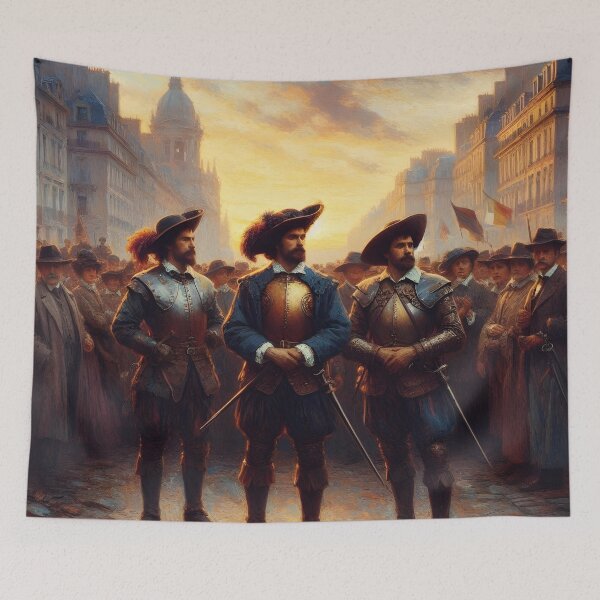 Item preview, The Three Musketeers  designed and sold by ClassicRetroism.