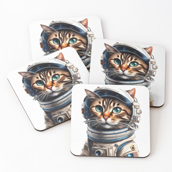 Item preview, Astronaut Cat's Space Adventure in 4D designed and sold by universomystic.