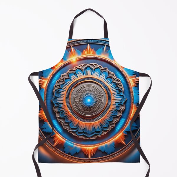 Aperçu de l'œuvre Conception d'énergie rayonnante de Mandala Sunburst créée et vendue par SpiritualManda.