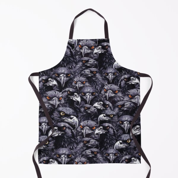 Item preview, "In Their Sights" - Birds of prey seamless pattern designed and sold by NevernotmeUK.