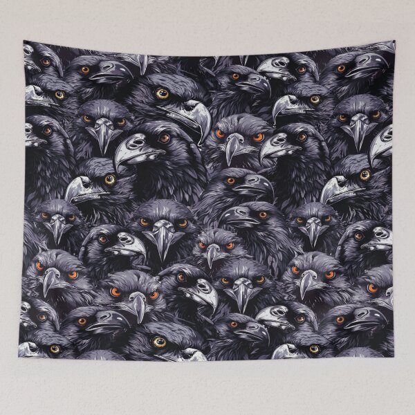Item preview, "In Their Sights" - Birds of prey seamless pattern  designed and sold by NevernotmeUK.