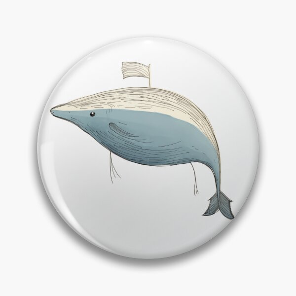 Item preview, Dadaistic Art,Creative Child's Drawing - Whale designed and sold by marrychou.