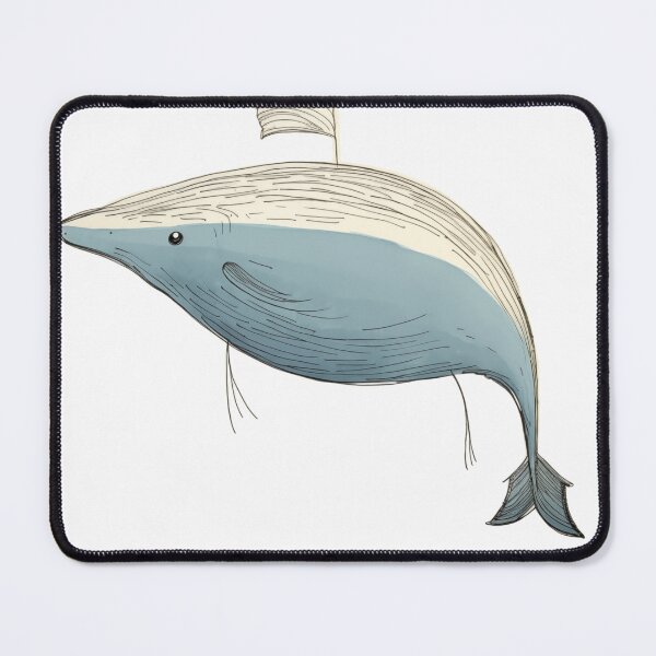 Item preview, Dadaistic Art,Creative Child's Drawing - Whale designed and sold by marrychou.