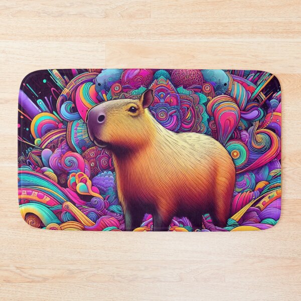 Item preview, Capybara Art #15 | Capybara Lovers designed and sold by ksgraphics222.
