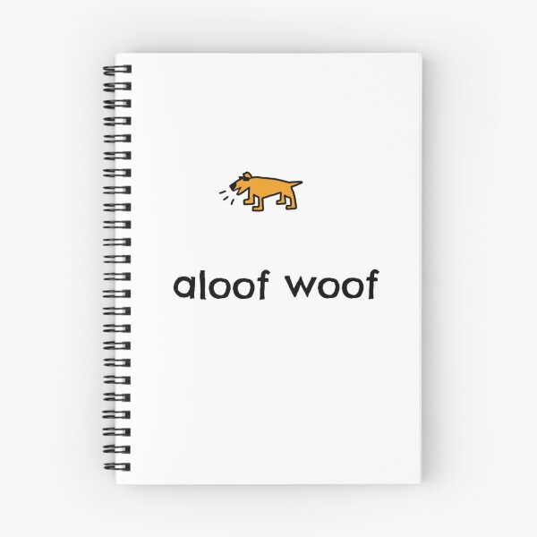 Item preview, aloof woof2 designed and sold by dogtired.