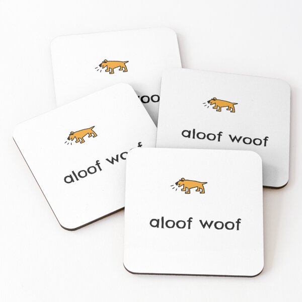 Item preview, aloof woof2 designed and sold by dogtired.