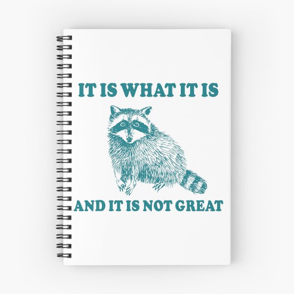 Item preview, Es lo que es y no es un gran meme de mapache designed and sold by fomodesigns.