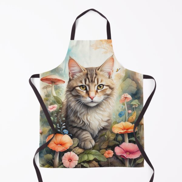 Item preview, 003 Ink Wash Painting of a Cute Cat designed and sold by Alexis Art Collection.