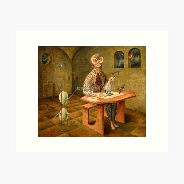 Item preview, HD. Creation of birds, by Remedios Varo. High definition designed and sold by MINDTHECHERRY.