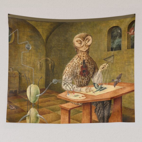 Aperçu de l'œuvre HAUTE DÉFINITION. Création d'oiseaux, par Remedios Varo. Haute définition créée et vendue par MINDTHECHERRY.