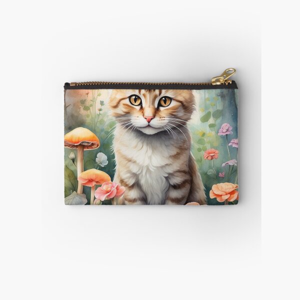 Item preview, 005 Ink Wash Painting of a Cute Cat designed and sold by Alexis Art Collection.