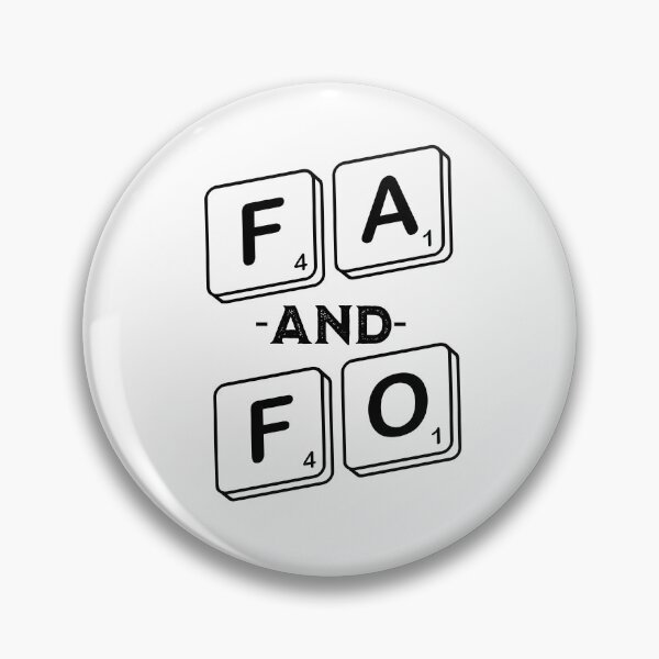 Item preview, FA and FO - Scrabble Fan Version designed and sold by omahatrading.