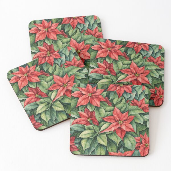 Item preview, Christmas Poinsettia Pattern - Edition 5 designed and sold by CharlieDesings.