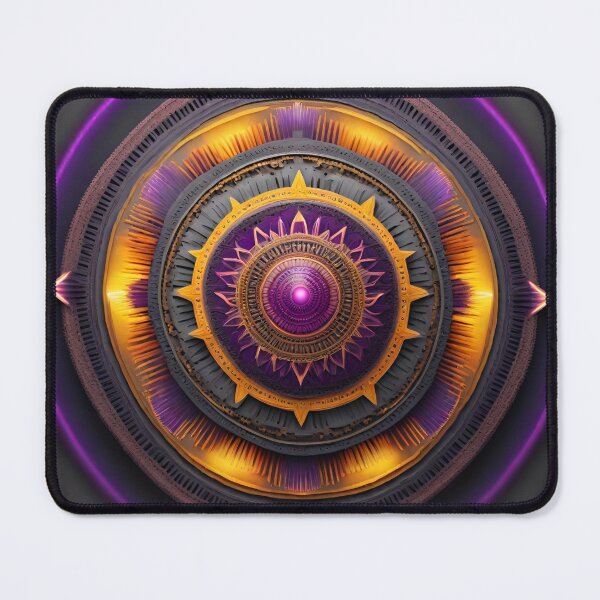 Item preview, Radiant Sunburst Mandala Energy Burst designed and sold by SpiritualManda.