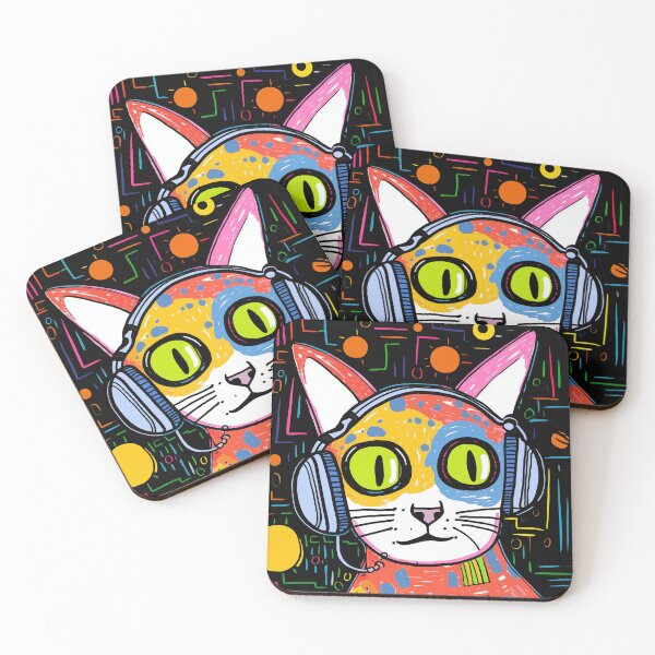 Item preview, Space Cat designed and sold by Svetlana Dragicevic.