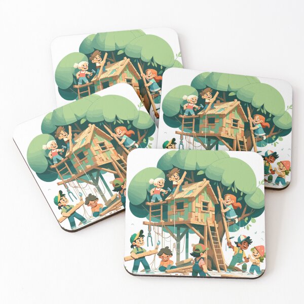 Item preview, Children build a tree house designed and sold by LongIslandDesgn.