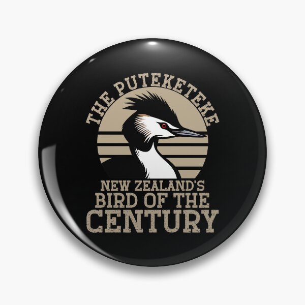 Item preview, Pūteketeke - Bird of the Century Retro designed and sold by ChiknEmporium.