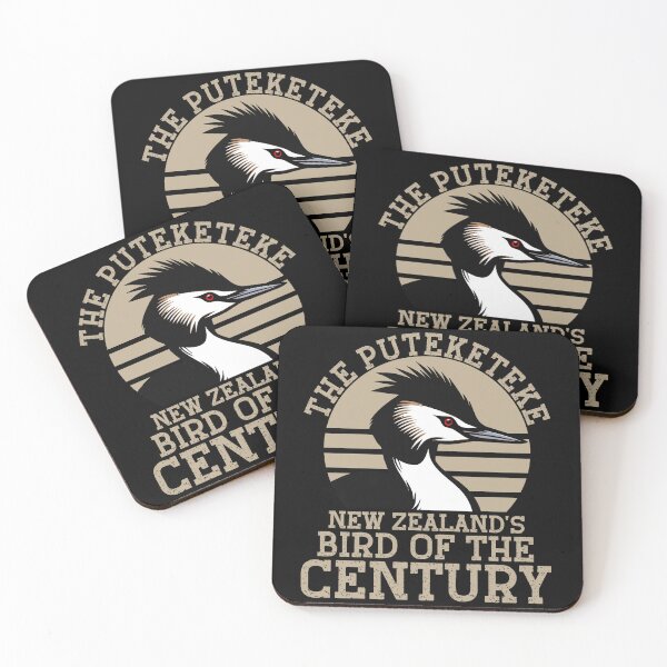 Item preview, Pūteketeke - Bird of the Century Retro designed and sold by ChiknEmporium.