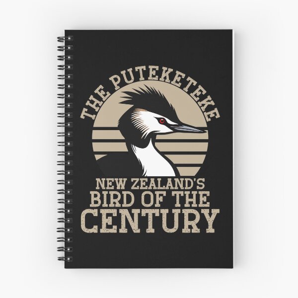 Item preview, Pūteketeke - Bird of the Century Retro designed and sold by ChiknEmporium.