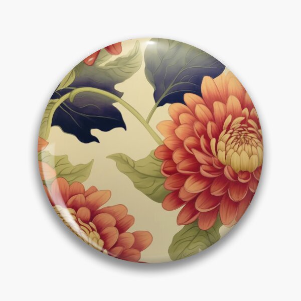 Item preview, Zinia Flowers Inspired By My Mothers Flower Paintings  designed and sold by CDC40.