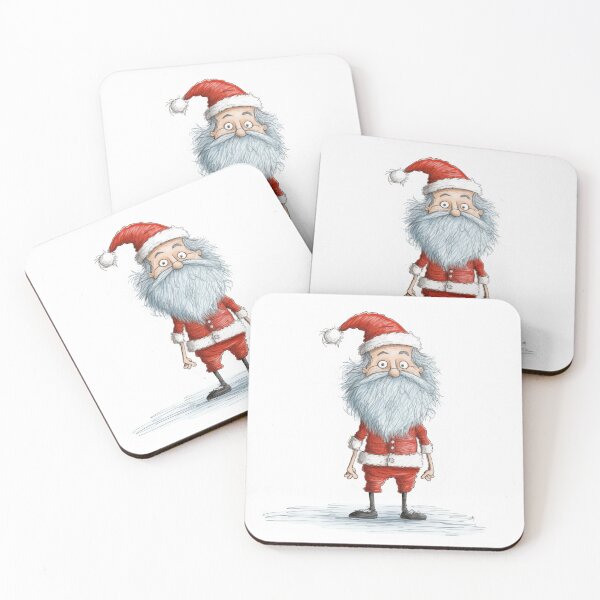 Item preview, Dadaistic Art,Creative Child's Drawing - Santa Claus designed and sold by marrychou.