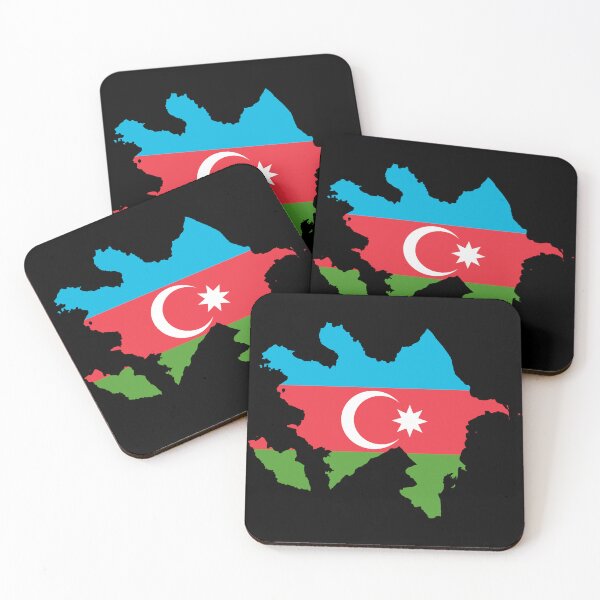 Item preview, Azerbaijan Map designed and sold by feether-store.