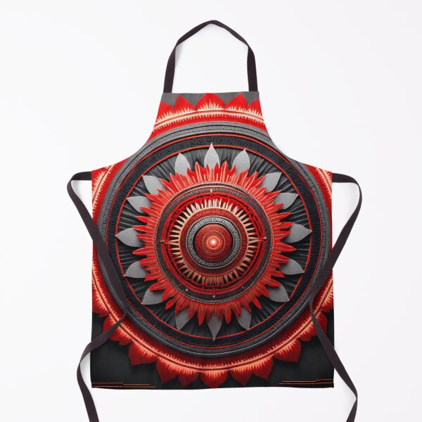 Item preview, Energetic Sunburst Mandala Design designed and sold by SpiritualManda.
