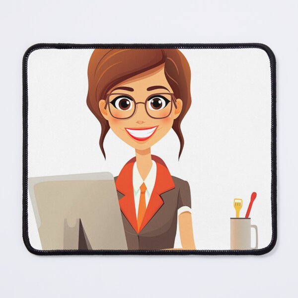 Item preview, Receptionist | cute style designed and sold by ComicsFactory.