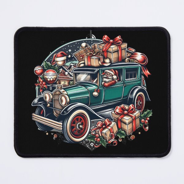 Item preview, Vintage Christmas Cruiser designed and sold by HeadTurningArt.