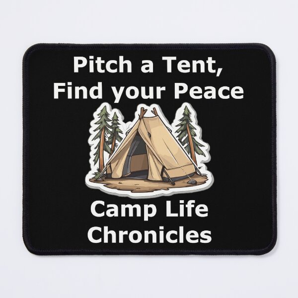 Item preview, Camp life Chronicles design designed and sold by Griffanaut.