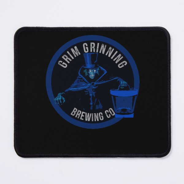 Item preview, Grim Grinning Brewing Company Hatbox Logo designed and sold by dropinskimalan.