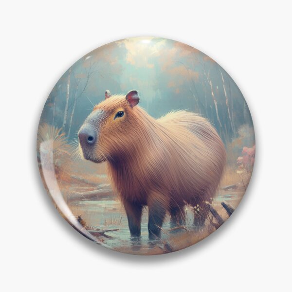 Item preview, Capybara Art #16 | Capybara Lovers designed and sold by ksgraphics222.
